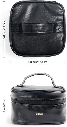 NIIMBOT Case Compatible with B1/B21/B3S Label Maker, Portable Carrying Bag Holder for Printer, Refill Labels, USB Cables (Case Only-Black) in Saudi Arabia