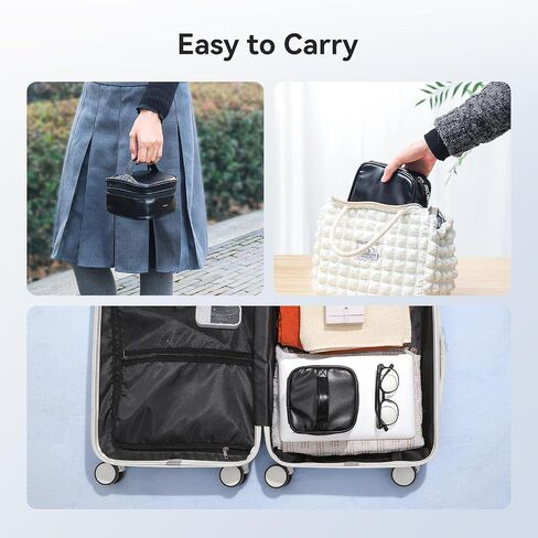 NIIMBOT Case Compatible with B1/B21/B3S Label Maker, Portable Carrying Bag Holder for Printer, Refill Labels, USB Cables (Case Only-Black) in Saudi Arabia
