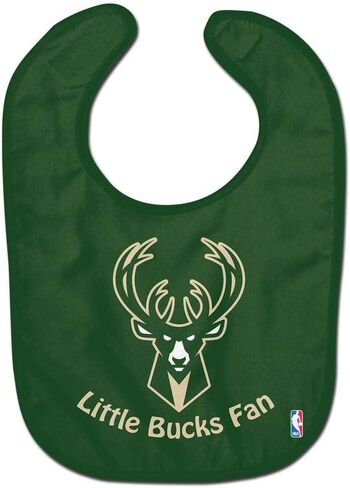 Wincraft NBA Milwaukee Bucks WCRA2059815 All Pro Baby Bib in Saudi Arabia