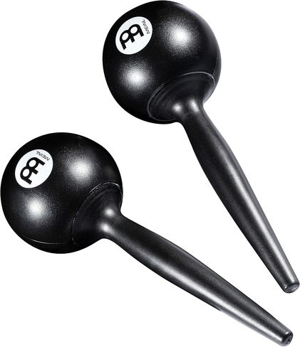 Meinl Percussion PM3BK Plastic Maracas, Black in Saudi Arabia