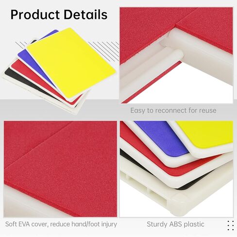 4 قطع من ألواح اللكم القابلة للكسر، لوحات أهداف الفنون القتالية، ألواح كسر تدريب التايكوندو كاراتيه، مع غطاء من إسفنج EVA، للأطفال والكبار، 4 أحجام لمستويات مختلفة in Kuwait