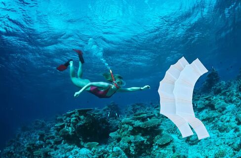 3 Pairs Silicone Swimming Gloves Webbed Aquatic Swim Training Gloves Water Resistance Fitness Paddle Aerobics for Men Women Kids Family in Kuwait