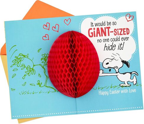 بطاقة عيد الفصح من هولمارك الفول السوداني (بيضة عيد الفصح المنبثقة على شكل قرص العسل) in Kuwait