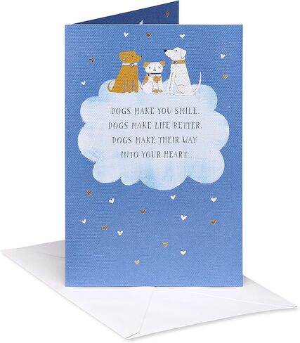 بطاقة تعاطف مع الحيوانات الأليفة من American Greetings (حيواناتنا هي عائلتنا) in Saudi Arabia