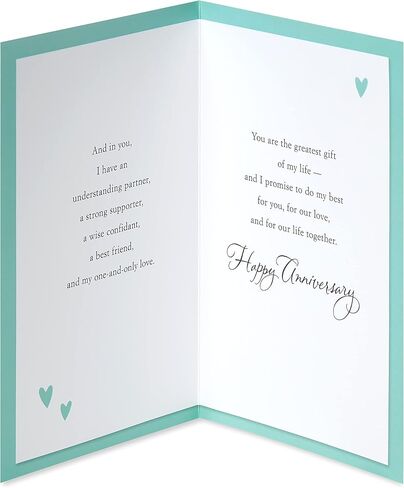 بطاقة الذكرى السنوية الرومانسية من American Greetings (أعظم هدية) in Saudi Arabia