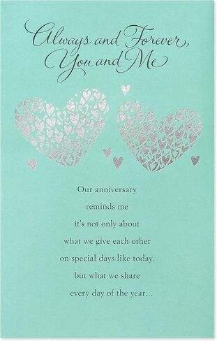 بطاقة الذكرى السنوية الرومانسية من American Greetings (أعظم هدية) in Saudi Arabia