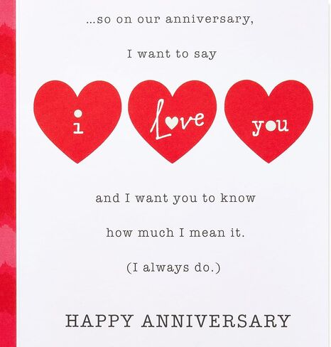 بطاقة الذكرى السنوية الرومانسية من American Greetings (أعظم هدية) in Kuwait