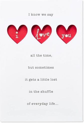 بطاقة الذكرى السنوية الرومانسية من American Greetings (أعظم هدية) in Kuwait