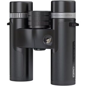 GPO German Precision Optics Passion SD 8x26 Binoculars, Lightweight Binocular for Hunting, Bird Watching, Wildlife Observation or Sports, Black & Silver Magnesium Frame (B200)