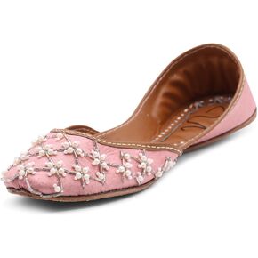 Women’s Embellished Jutti Pakistani Wedding Khussa Punjabi Juti
