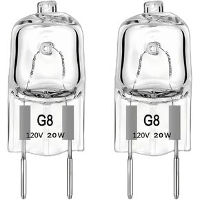 LED Microwave Light Bulbs Under Hood 4W Replacement for 40W Halogen Bulb for Refrigerator, Over Stove Appliance E17 Intermediate Base,No Flicker,Cool White 6000K KEI D28a KEL2811 LED Bulb, AC 125V