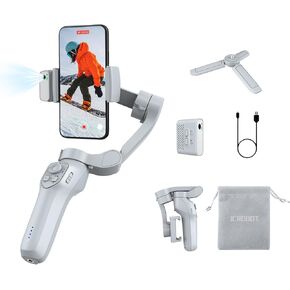 3-Axis Phone Gimbal with Magnetic AI Active Tracker,Gimbal Stabilizer for Smartphone with Fill Light,Phone Stabilizer for Video Recording,Gimbal for Android&iPhone,TikTok YouTube Vlogging Kit in Saudi Arabia
