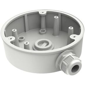 DS-1280ZJ-PT6 Water-Proof Junction Box Mount Bracket for Bullet&Dome Cameras，Compatible with Hik IP Cameras Indoor/Outdoor Security Cameras