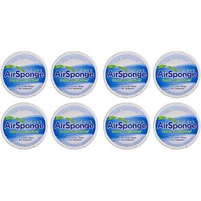 DELTA Nature's Air Sponge Odor Absorber Unscented Plastic Tub 1/2 Lb, 8 Ounce (Pack of 4), 32 Ounce