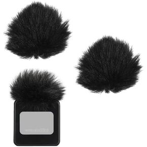 Vaguelly 2Pcs Mic Covers for GO II,Furry Windscreens Wind Muff Dead Cat Pop Filters, for Wind & Ambient Noise Reduction