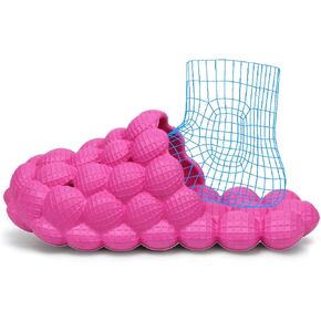 Afellicy Massage Bubble Slides for Women and Men,Funny Golf Spa Slippers Indoor and Outdoor Non-Slip Bath Shower Shoes Bedroom House Gym Basketball Slides Pillow Sandals Breathe Slipper
