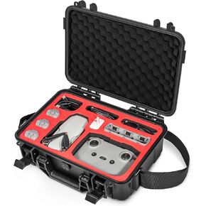 Mini 4K Hard Case Pressure Resistant Portable Carrying Waterproof Case (Shoulder Strap) for DJI Mini 4K/Mini 2 SE/Mini 2/ Accessories