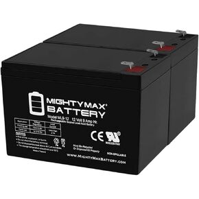 12V 9AH Replacement Battery for CyberPower RB1290 UPS