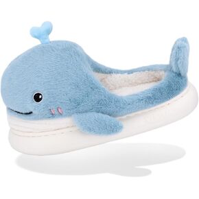 Cute Slippers, Slippers for Women, Kawaii Whale House Slippers for Woman, Cartoon Animal Slippers for Indoor