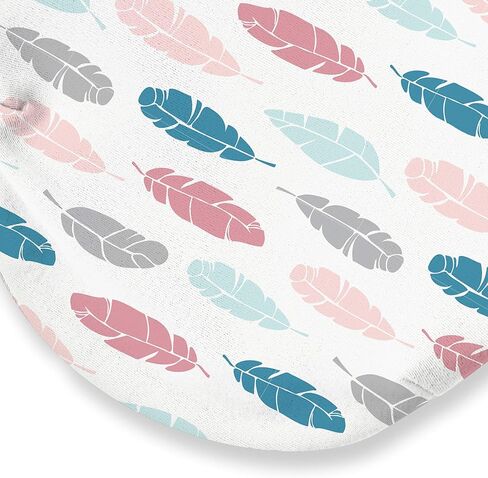 SwaddleMe Original Swaddle – Size Large, 3-6 Months, 2-Pack (Feather Stripe) in Saudi Arabia