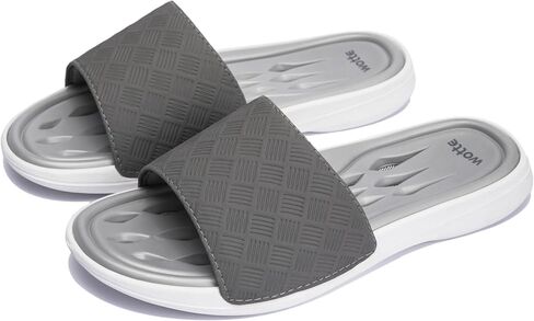 Shower Shoes for Women with Quick Drying Holes Non Slip Drain Pool Slides Lightweight Bathroom Slippers College Dorm Gym Beach Dorm Home Slides in Saudi Arabia