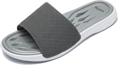 Shower Shoes for Women with Quick Drying Holes Non Slip Drain Pool Slides Lightweight Bathroom Slippers College Dorm Gym Beach Dorm Home Slides in Saudi Arabia