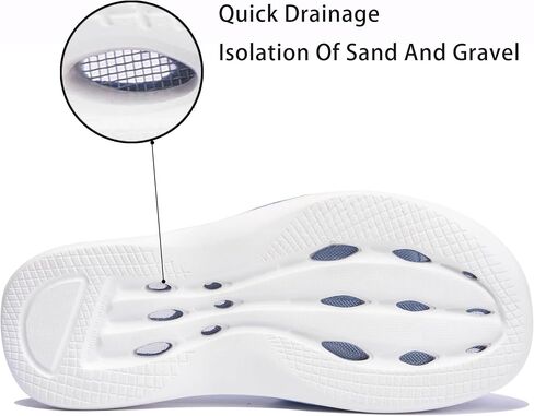 Shower Shoes for Women with Quick Drying Holes Non Slip Drain Pool Slides Lightweight Bathroom Slippers College Dorm Gym Beach Dorm Home Slides in Saudi Arabia