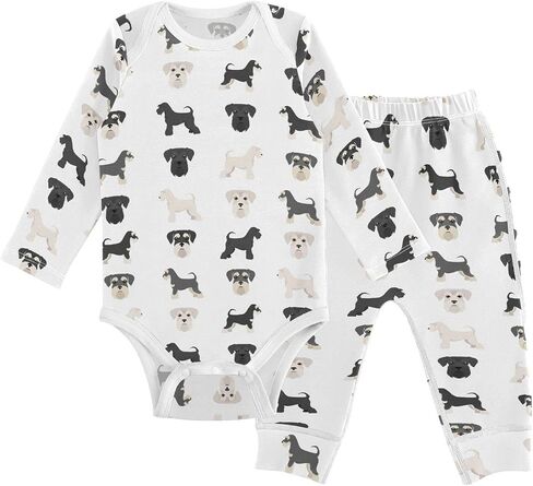 vvfelixl Baby Bodysuits Pants Sets Bernese Mountain Dog Long Sleeve Baby Clothes For Boys Girls 0-24 Months Puppy in Saudi Arabia