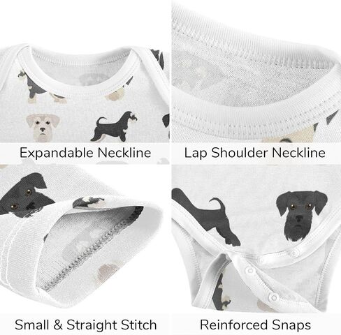 vvfelixl Baby Bodysuits Pants Sets Bernese Mountain Dog Long Sleeve Baby Clothes For Boys Girls 0-24 Months Puppy in Saudi Arabia
