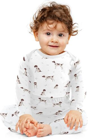 vvfelixl Baby Bodysuits Pants Sets Bernese Mountain Dog Long Sleeve Baby Clothes For Boys Girls 0-24 Months Puppy in Saudi Arabia