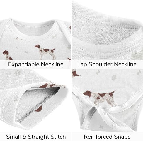 vvfelixl Baby Bodysuits Pants Sets Bernese Mountain Dog Long Sleeve Baby Clothes For Boys Girls 0-24 Months Puppy in Saudi Arabia