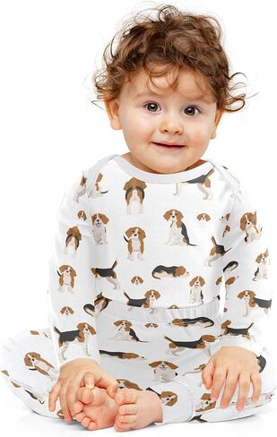 vvfelixl Baby Bodysuits Pants Sets Bernese Mountain Dog Long Sleeve Baby Clothes For Boys Girls 0-24 Months Puppy in Saudi Arabia