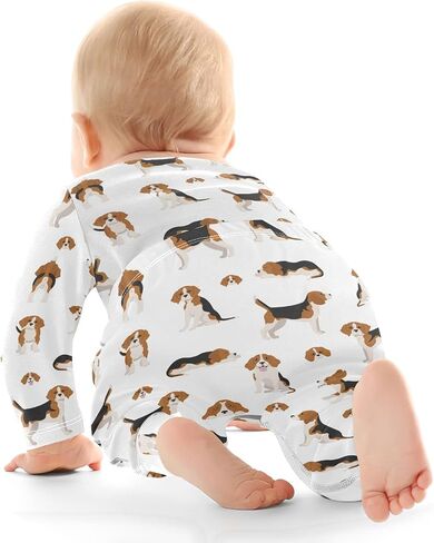 vvfelixl Baby Bodysuits Pants Sets Bernese Mountain Dog Long Sleeve Baby Clothes For Boys Girls 0-24 Months Puppy in Saudi Arabia