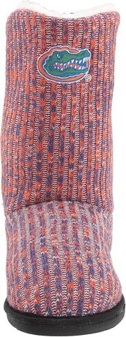 FOCO Women's NCAA College Team Logo Knit High End Colorblend Button Boots in Saudi Arabia