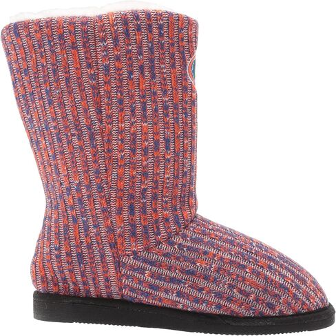 FOCO Women's NCAA College Team Logo Knit High End Colorblend Button Boots in Saudi Arabia