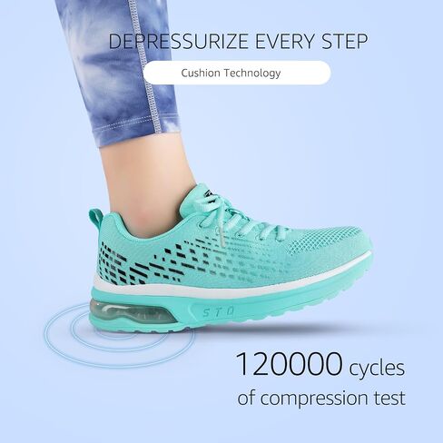 STQ Womens Air Running Shoes Non Slip Athletic Tennis Walking Workout Sneakers in Saudi Arabia