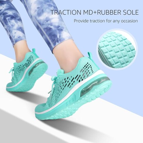 STQ Womens Air Running Shoes Non Slip Athletic Tennis Walking Workout Sneakers in Saudi Arabia