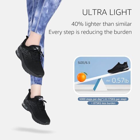 STQ Womens Air Running Shoes Non Slip Athletic Tennis Walking Workout Sneakers in Saudi Arabia