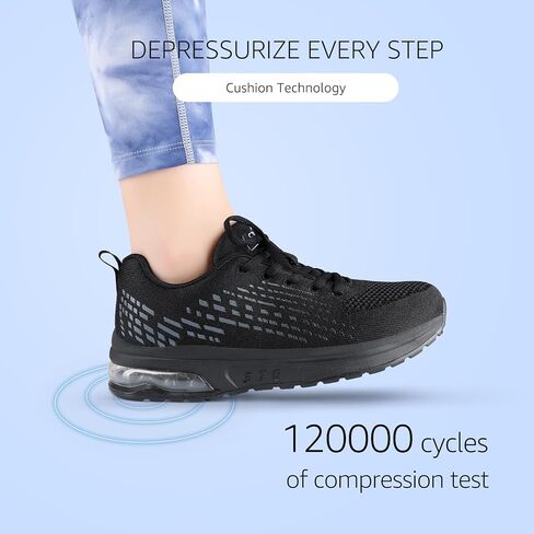 STQ Womens Air Running Shoes Non Slip Athletic Tennis Walking Workout Sneakers in Saudi Arabia