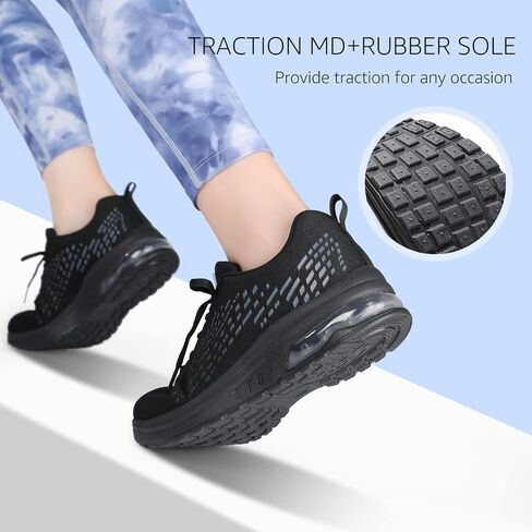 STQ Womens Air Running Shoes Non Slip Athletic Tennis Walking Workout Sneakers in Saudi Arabia