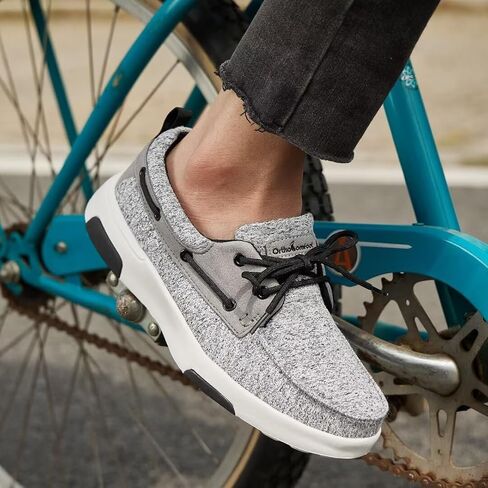 OrthoComfoot Women's Orthopedic Lace Up Shoes, Comfortable Arch Support Shoes for Plantar Fasciitis, Ultralight Walking Loafers for Heel and Foot Pain Relief in Kuwait