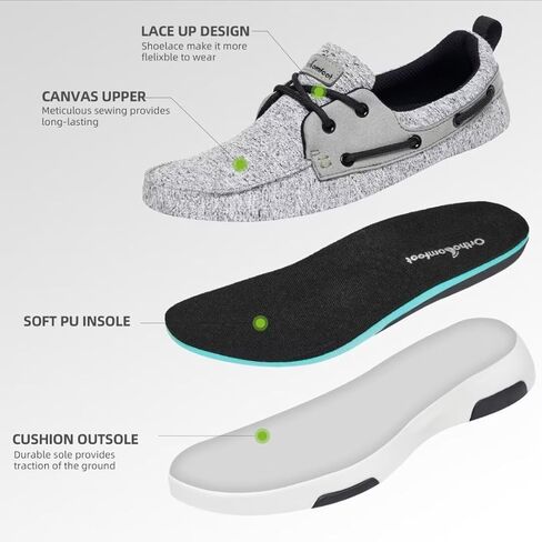 OrthoComfoot Women's Orthopedic Lace Up Shoes, Comfortable Arch Support Shoes for Plantar Fasciitis, Ultralight Walking Loafers for Heel and Foot Pain Relief in Kuwait