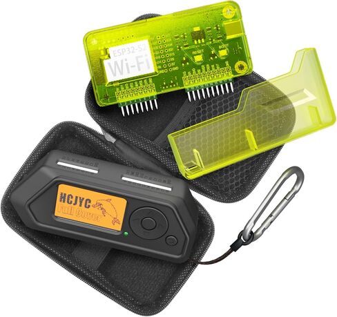 HCJYC Protection Case for Flipper Zero Wi-Fi Dev Board V1 ESP32-S2, Accessories Compatible with Flipper Zero WiFi Dev Board - Black in Kuwait