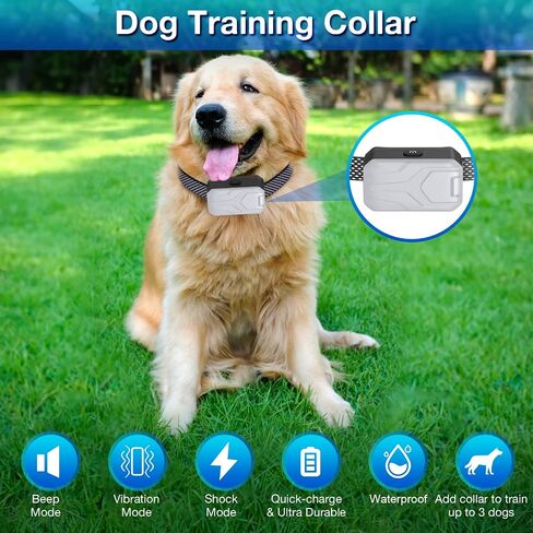 Wireless Dog Fence for 2 Dogs, Wireless Fence for Dogss, Electric Dog Fence, Electric Fence for Dogs, 2 in 1 Wireless Dog Fence System with Waterproof and Rechargeable Dog Training Collar in Saudi Arabia