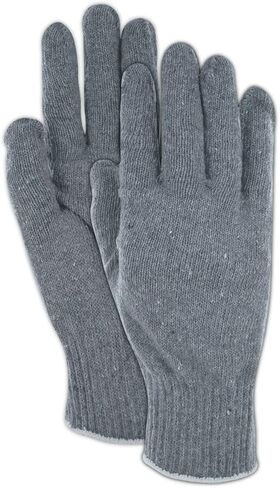 MAGID Greyt Shadow 1418 High-Density Cotton/Polyester Glove, 8.5" Length, Small (12 Pair) in Saudi Arabia
