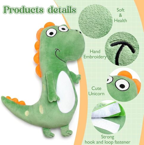 Jutom 2 Pcs Seat Belt Cushion for Children Kids Travel Seat Belt Pillow Cute Cover Soft and Comfort Car Seat Strap Belt Adjust Shoulder Pads Seat Belt for Baby Boys Girls(Dragon) in Saudi Arabia