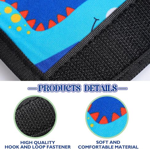 Jutom 2 Pcs Seat Belt Cushion for Children Kids Travel Seat Belt Pillow Cute Cover Soft and Comfort Car Seat Strap Belt Adjust Shoulder Pads Seat Belt for Baby Boys Girls(Dragon) in Saudi Arabia