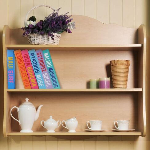 Honoson Preppy Room Decor Preppy Decorative Books Modern Fashion Coffee Table Book for Shelf Decor Contemporary Farmhouse Stacked Books Display Faux Books for Teens (Cute Style,6 Pcs) in Saudi Arabia