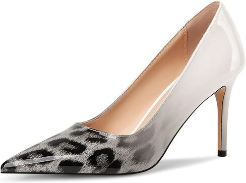 Multicolor Pumps for Women,Pointed-Toe High Heels Dress Wedding Office Pump Shoes in Kuwait
