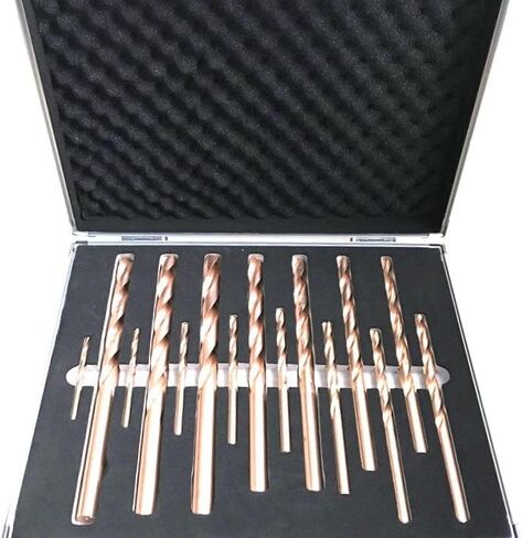 TMAX 6 mm Non Sparking Drill Bit Beryllium Bronze Copper Non Spark 6 mm x 100 mm (0.24 in x 3.94 in) in Saudi Arabia
